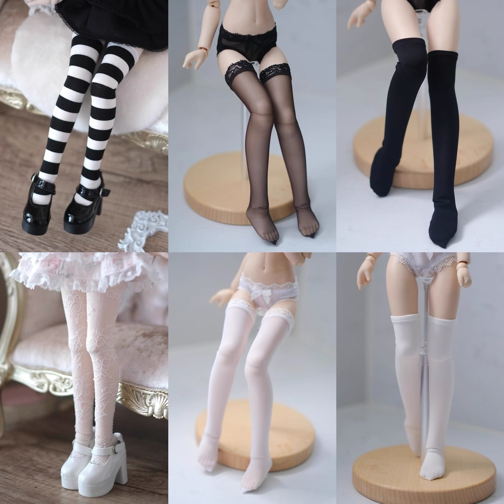 【現品】ストッキング/タイツ for 1/4、1/3ドール MDD/SDM/SDGr 6色