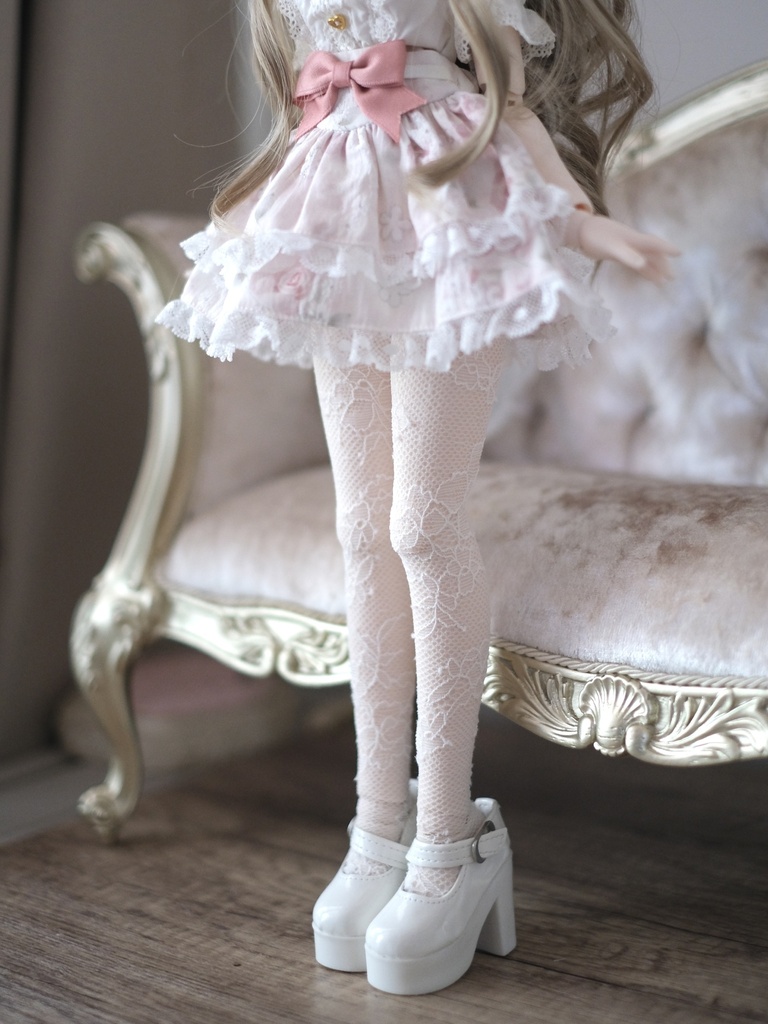 【現品】ストッキング/タイツ for 1/4、1/3ドール MDD/SDM/SDGr 6色