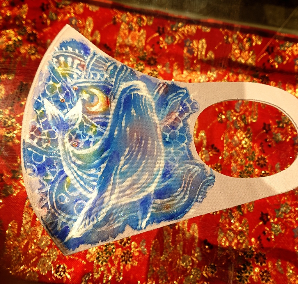 手描きマスク