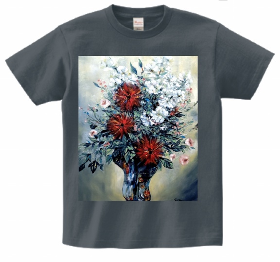 2024受賞作品　「花」グレー