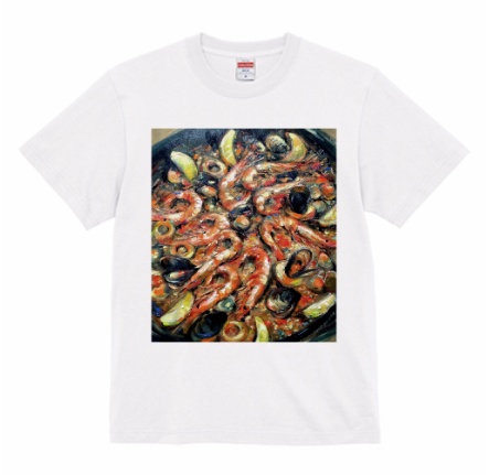 パエリア　Tシャツシロ