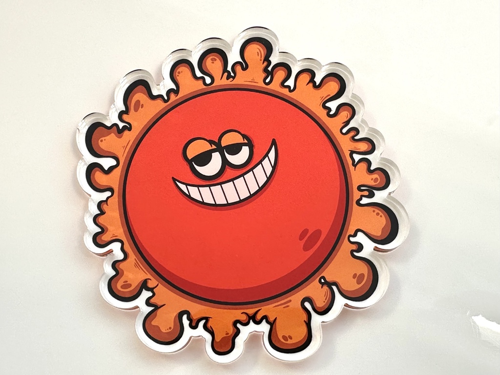 【オリジナルグッズ】太陽くんアクリルコースター