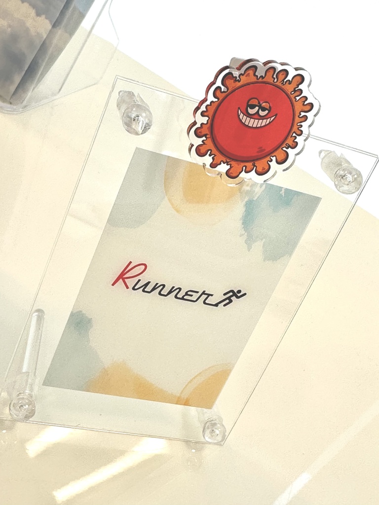 【オリジナルグッズ】太陽君のアクリルクリップ