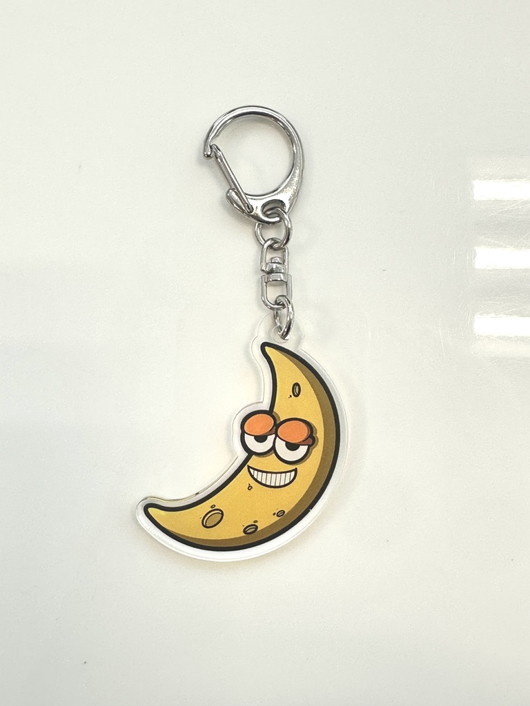 【オリジナルグッズ】月のアクリルキーホルダー