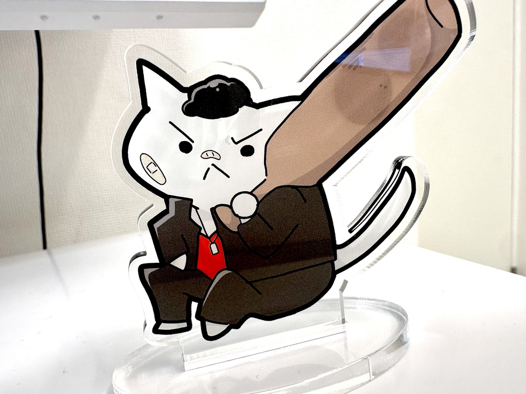 【オリジナルグッズ】くぎバットになるクリップスタンド