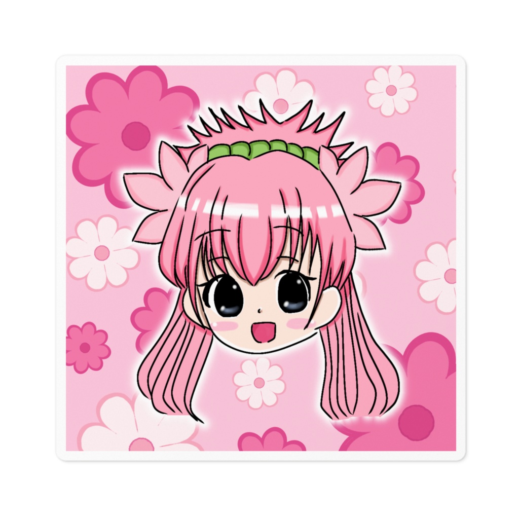 ミルフィーユ・桜葉ステッカー