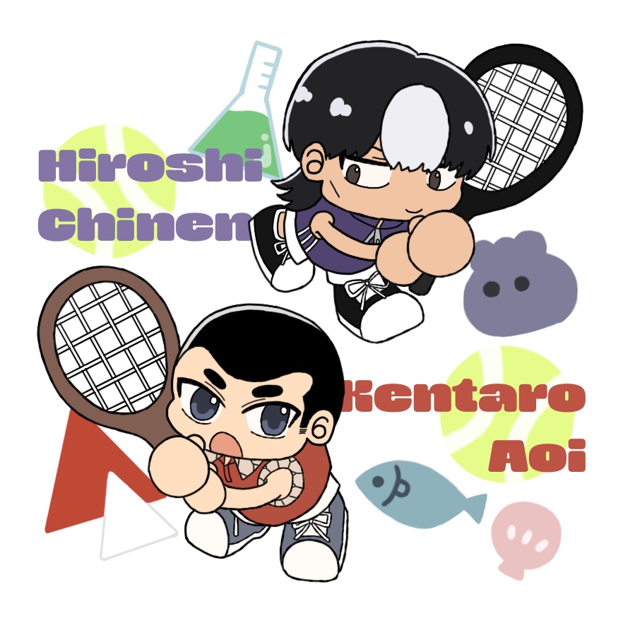 ちねけんステッカー