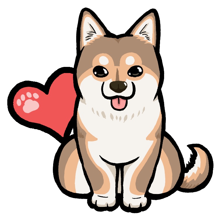 柴犬キーホルダー4カラー