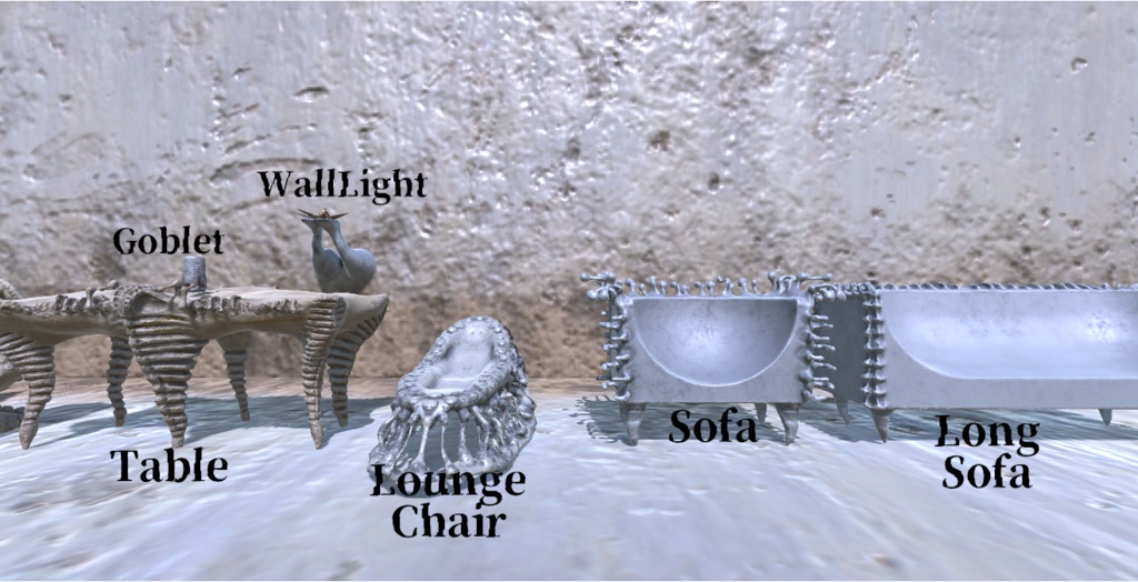 3D家具モデル「VariantProp」