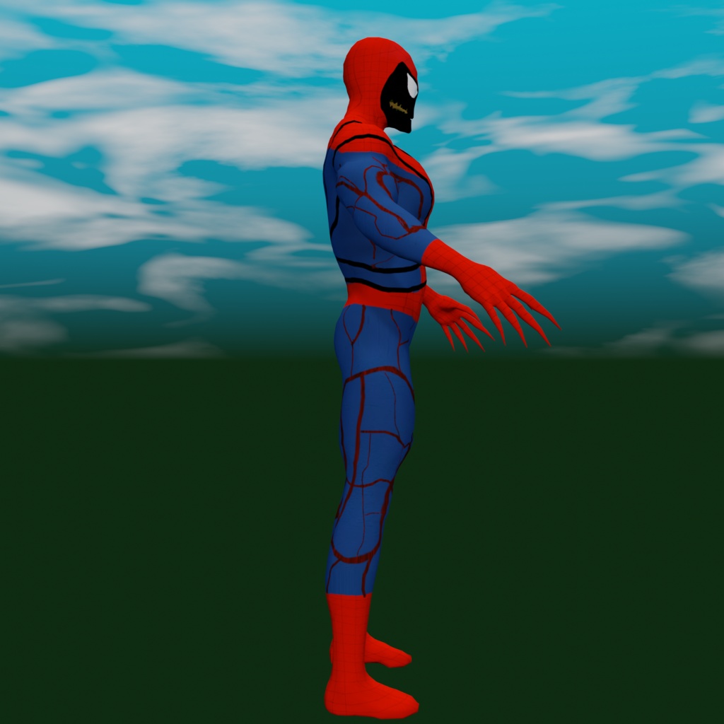 Blender Spider Carnage ブレンダースパイダーカーネイジ