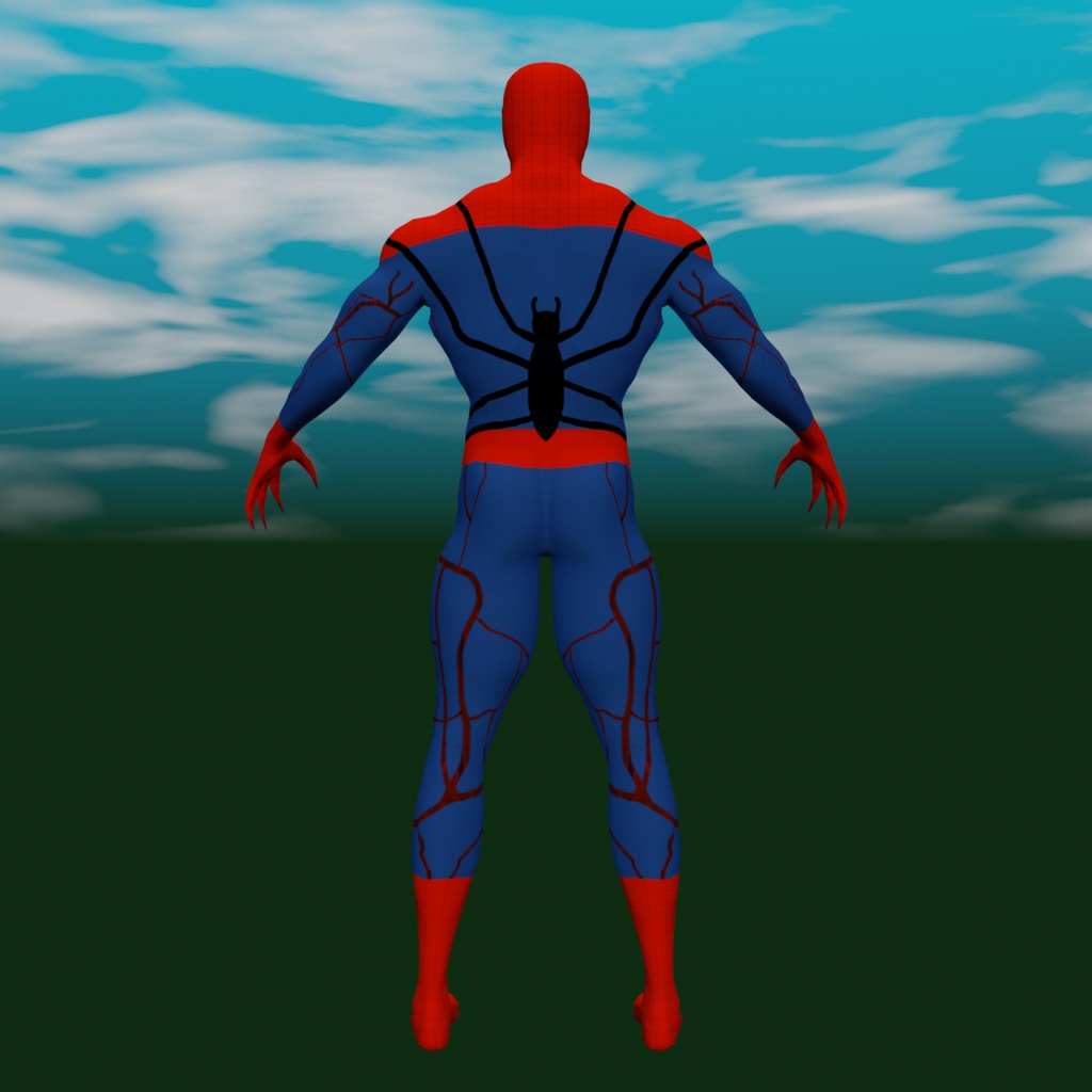 Blender Spider Carnage ブレンダースパイダーカーネイジ