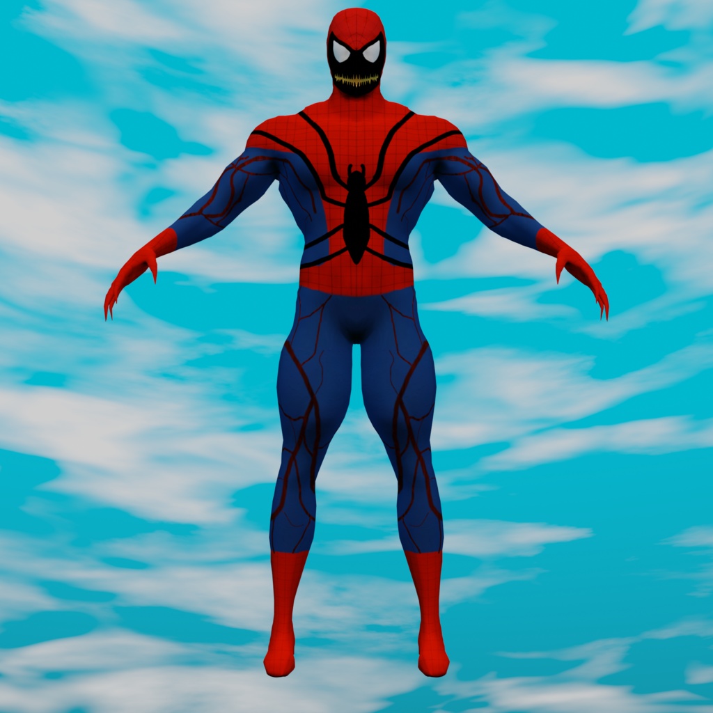 Blender Spider Carnage ブレンダースパイダーカーネイジ