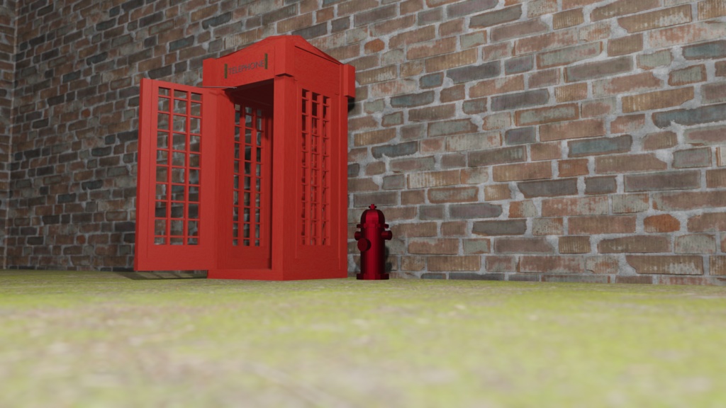 【3Dモデル】消火栓(hydrant)