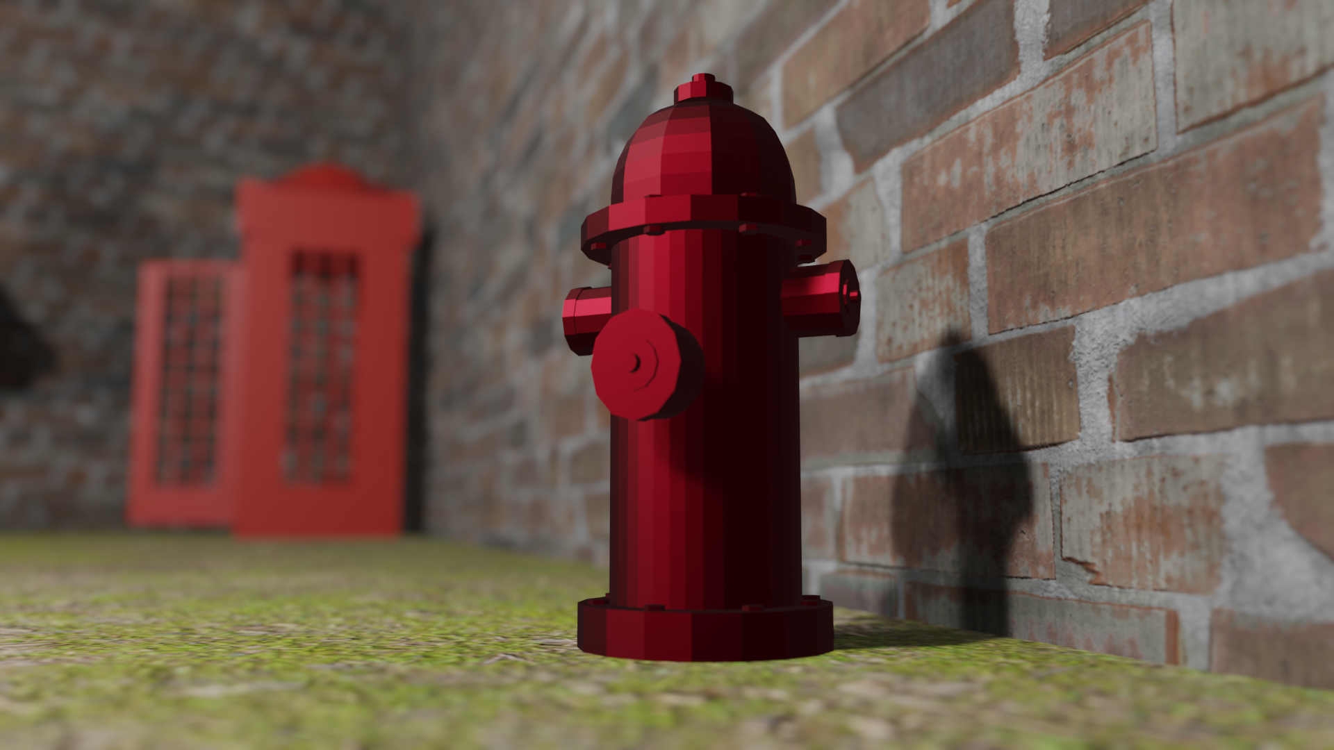 【3Dモデル】消火栓（hydrant）