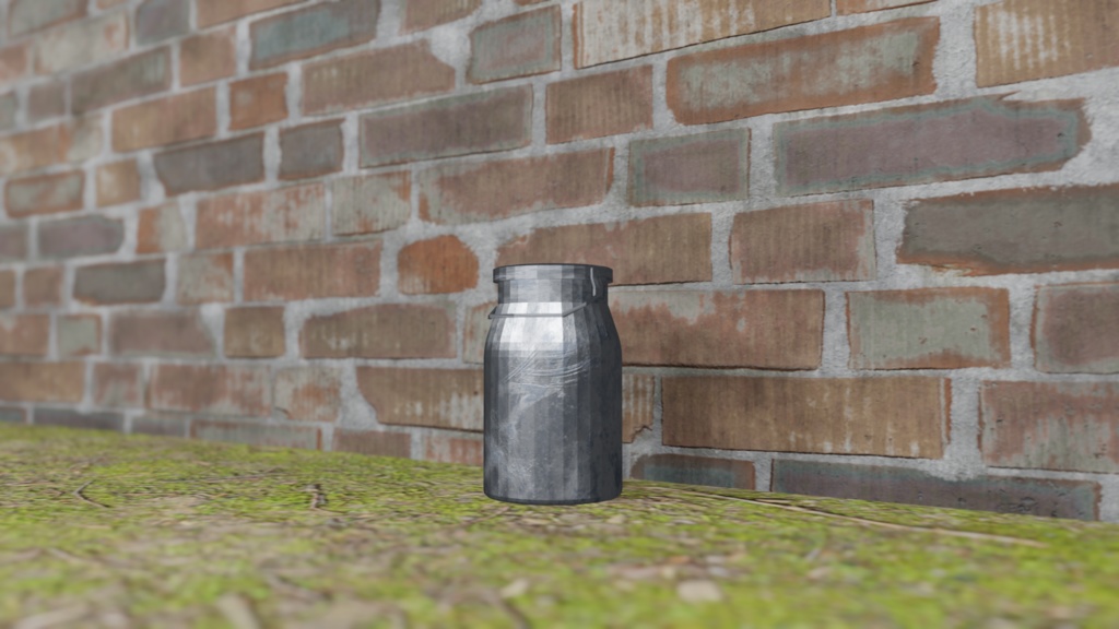 【3Dモデル】牧場ミルクタンク(milk tank)