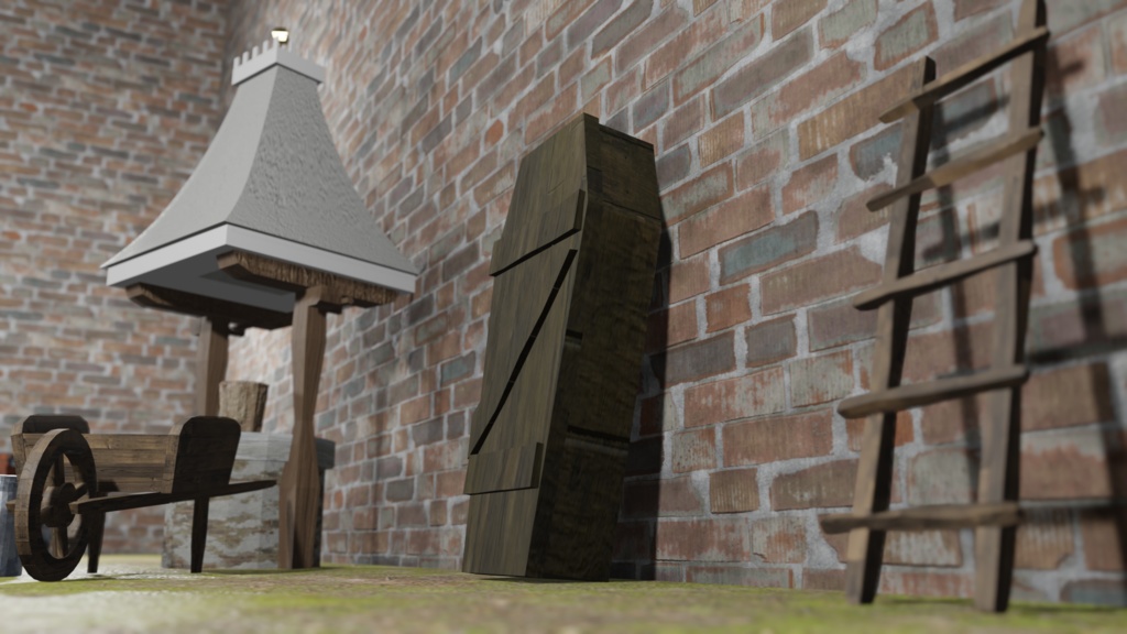 【3Dモデル】棺桶(coffin)