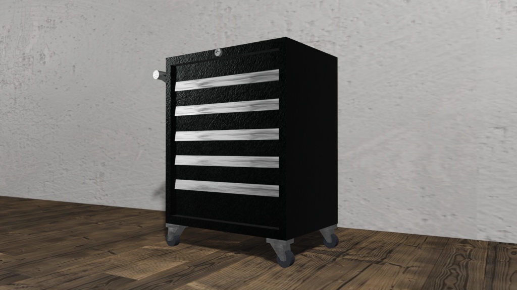 【3Dモデル】ツールキャビネット(tool cabinet)