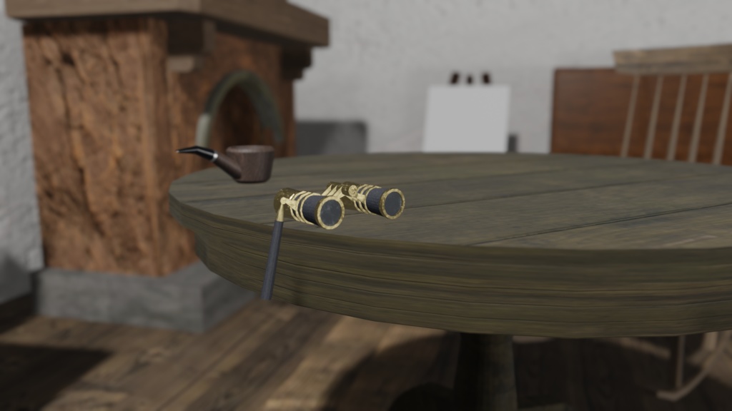 【3Dモデル】オペラグラス(opera glasses)