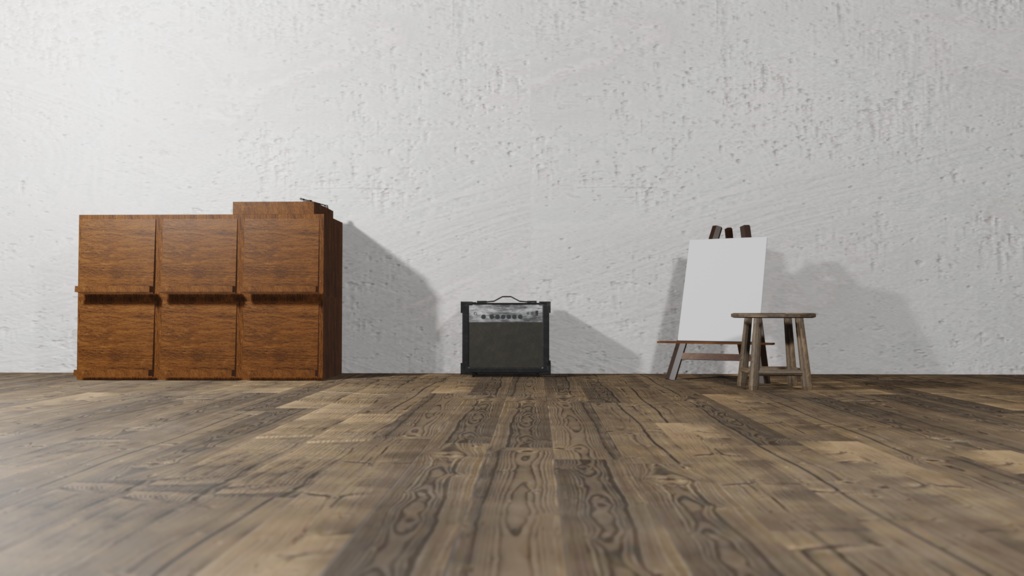 【3Dモデル】アンプ(amplifier)