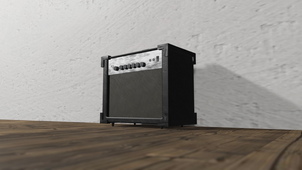 【3Dモデル】アンプ(amplifier)