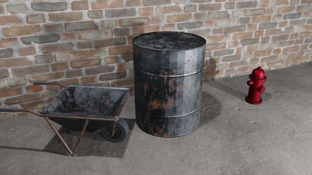 【3Dモデル】工業ドラム缶(drum)