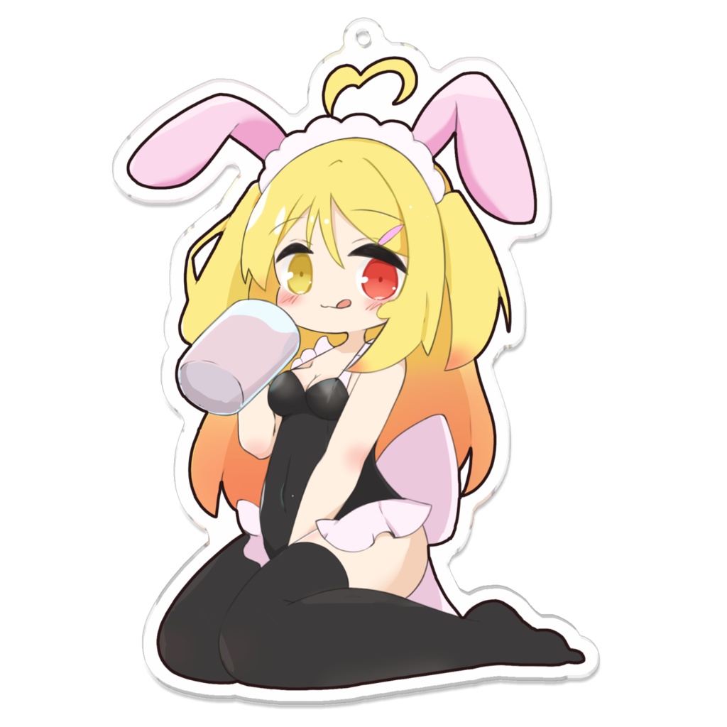 バニーうるなちゃんアクリルキーホルダー
