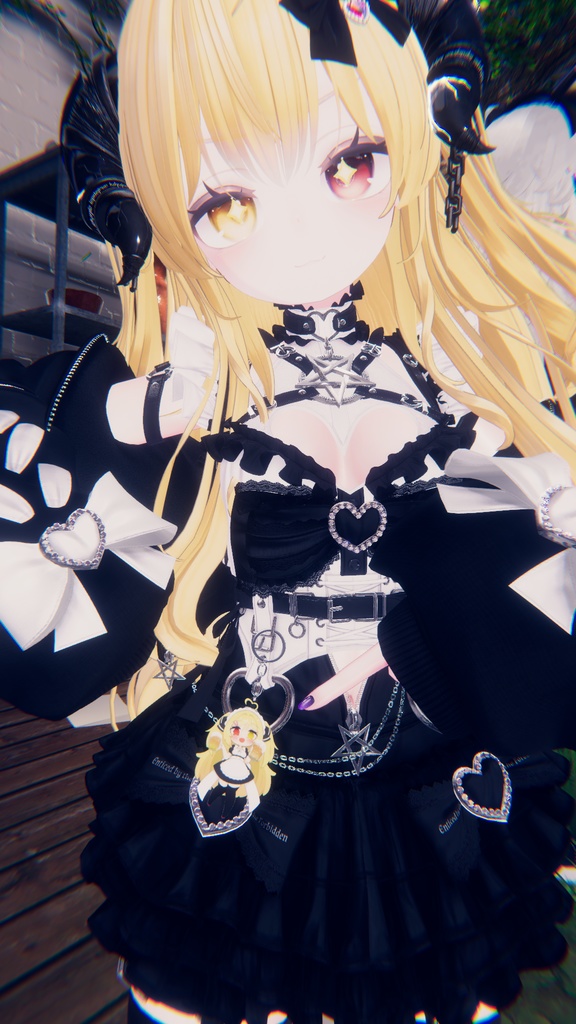 【個人Vtuber】さくら うるな 3Dモデルアクリルキーホルダー【ファンメイド】