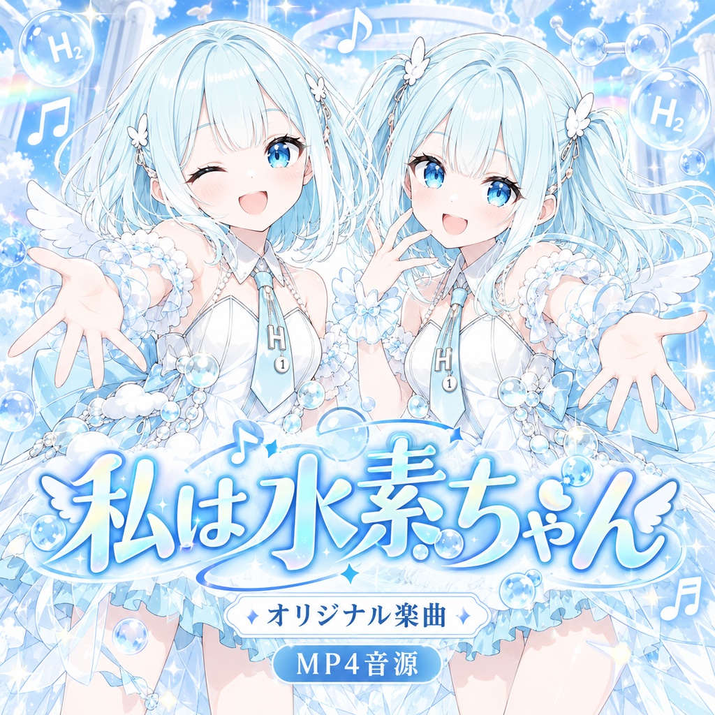 【理科の覚え歌】私は水素ちゃん|中学理科・水素の性質が覚えられるオリジナル楽曲【MP4音源】