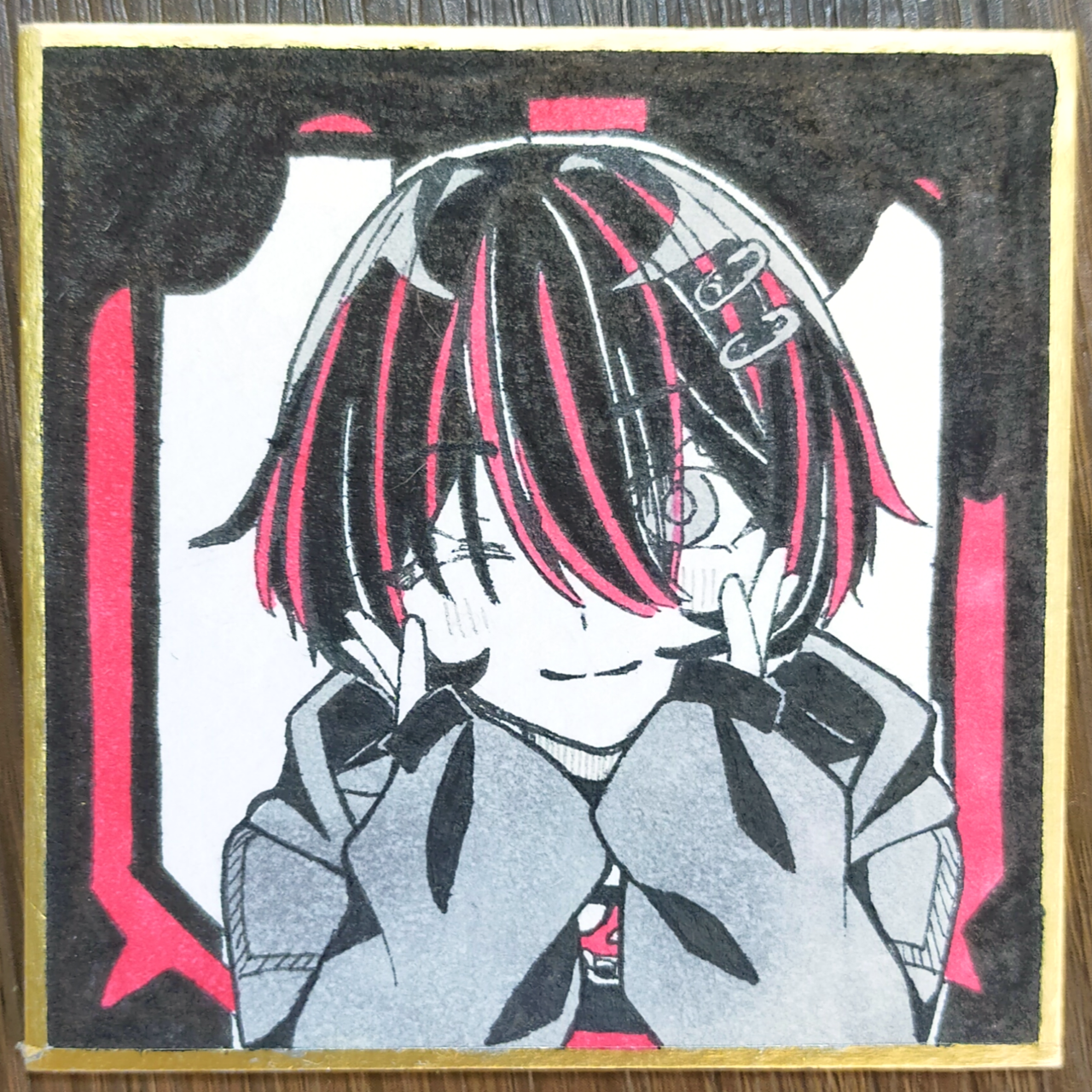 ましろ爻1色マーカー豆色紙【非公式】