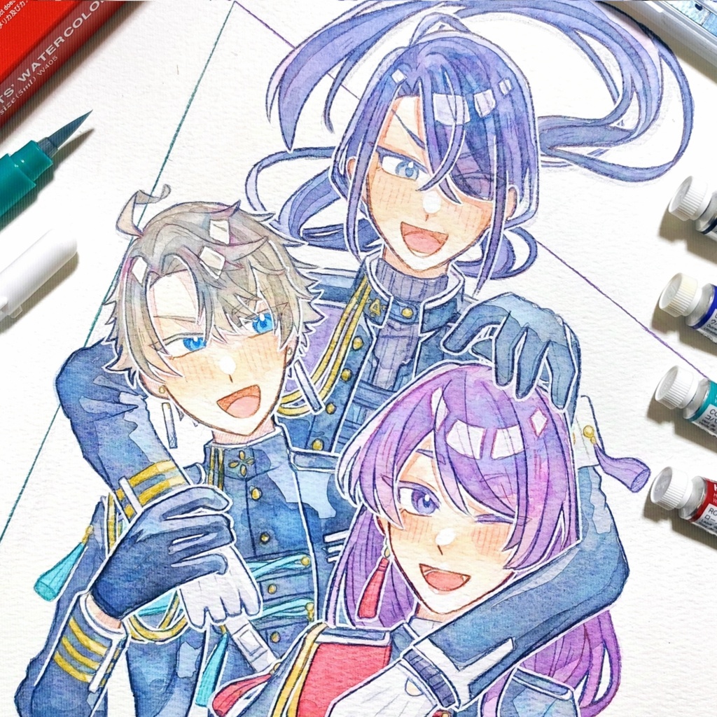 にじさんじ水彩イラストまとめ本【非公式】