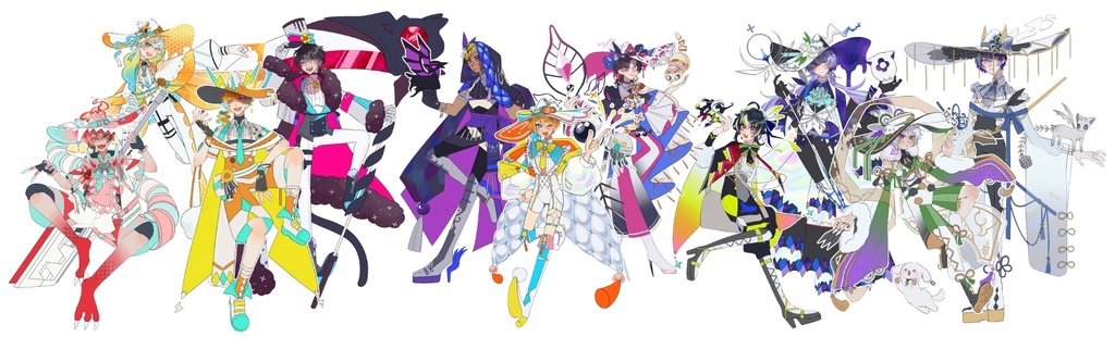 HEROES魔法使いパロディ本【非公式】