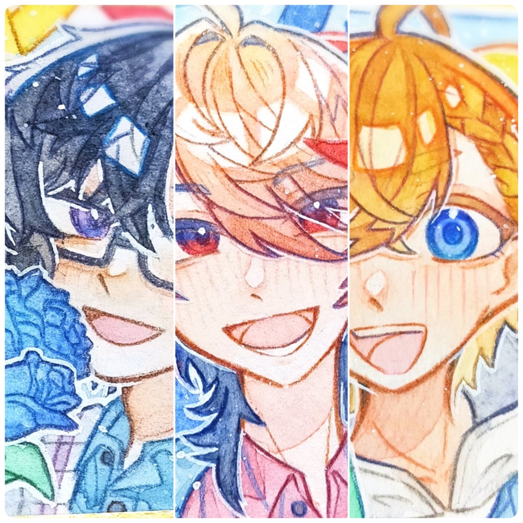 2周年ゔぉるた水彩豆色紙【非公式】