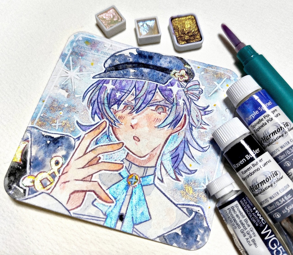 星導ショウ 額縁入り原画【非公式】