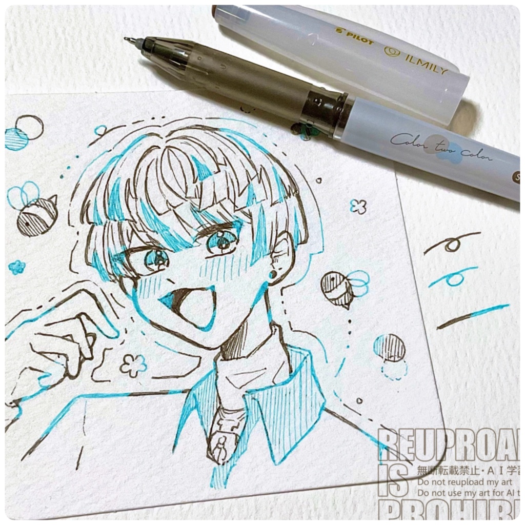 ボールペン絵原画【非公式】