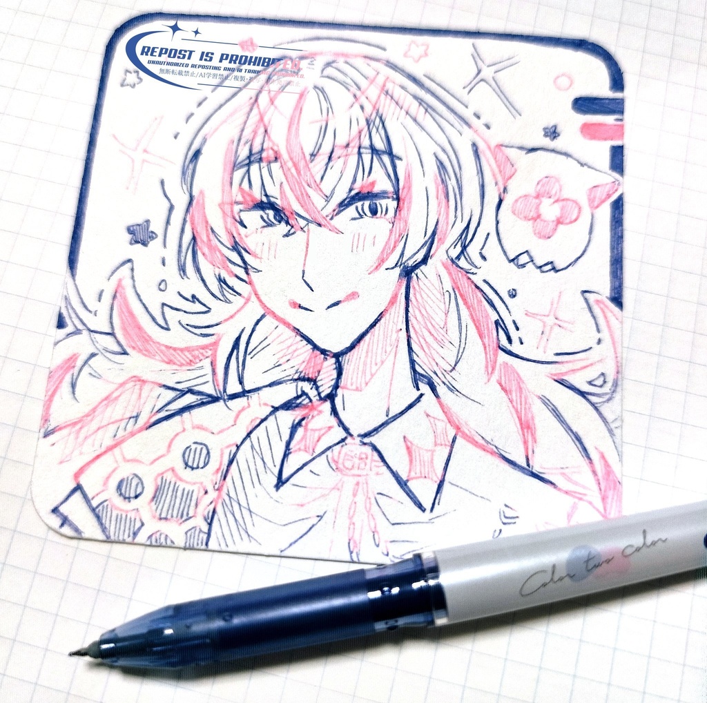 ボールペン絵原画【非公式】