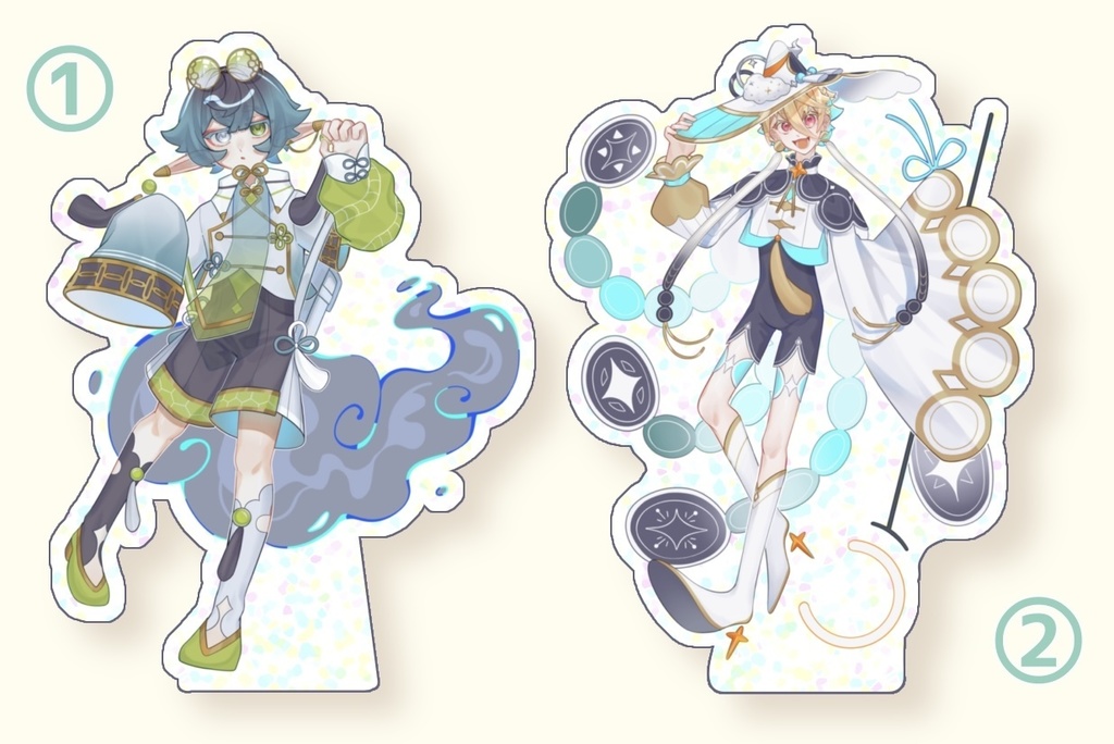 ホログラムアクリルスタンド