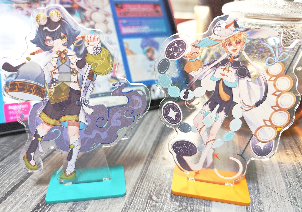 ホログラムアクリルスタンド