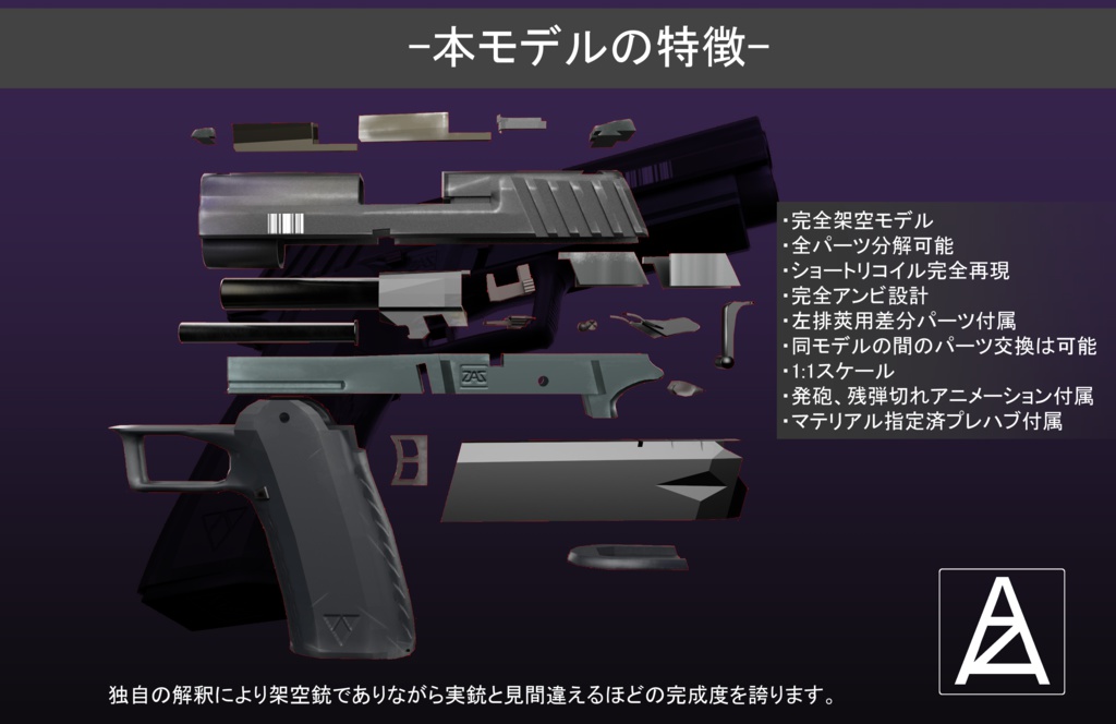 【3Dモデル】AZインフィニティ スターターパック