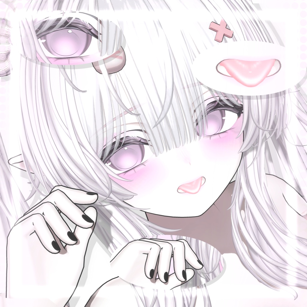 ʚ 【しなの/Shinano】Milky Illusion Makeup & Eye Texture ɞ