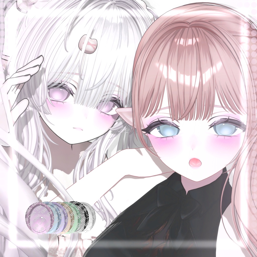 ʚ 【しなの/Shinano】Milky Illusion Makeup & Eye Texture ɞ