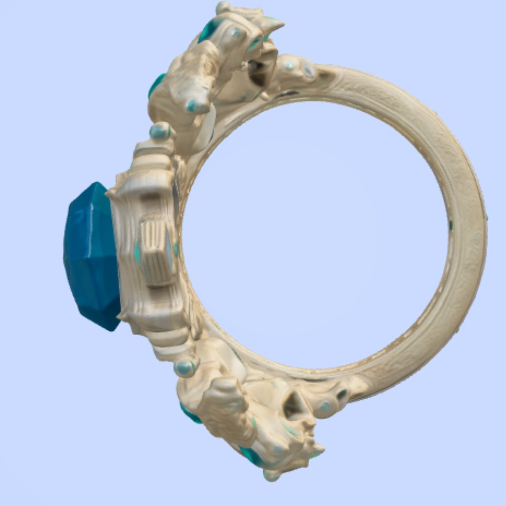 【VRChat想定】ヒスイのティアラ/Jade Tiara