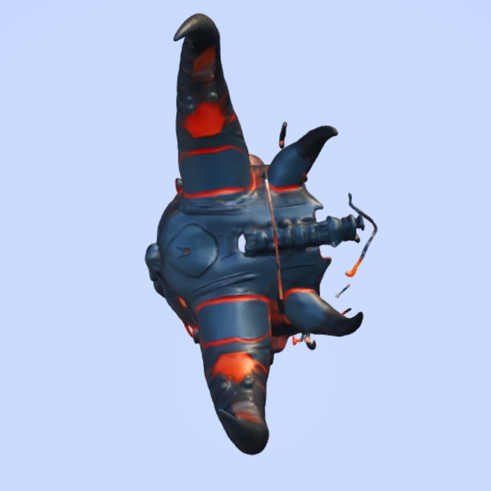 【VRChat想定】悪魔の仮面/devil's mask