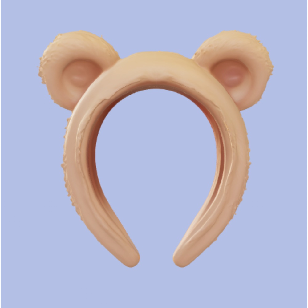 【VRChat想定】熊耳カチューシャ/Bear ear catsuit