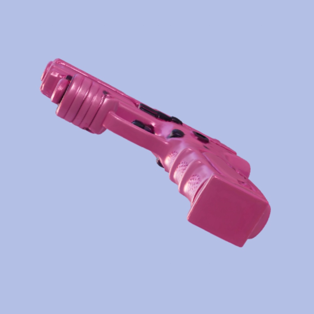 【VRChat想定】おもちゃのピンク銃/Toy pink gun