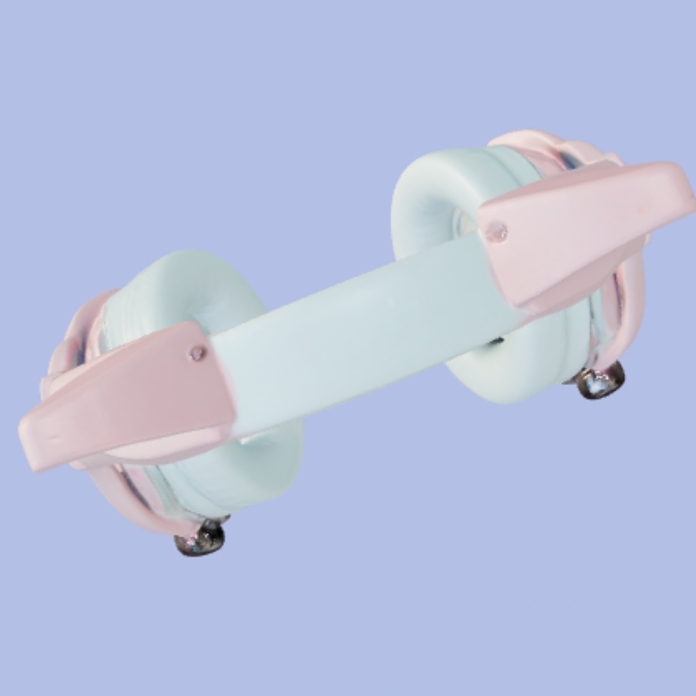 【VRChat想定】猫耳ヘッドホン/cat ear headphones