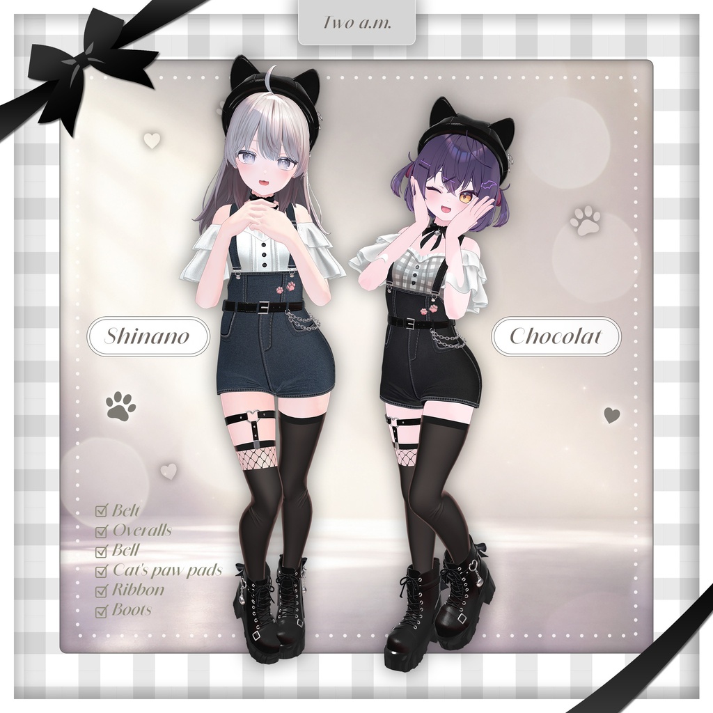 🎈発売記念セール🎈🐾Little Mew【複数アバター対応】