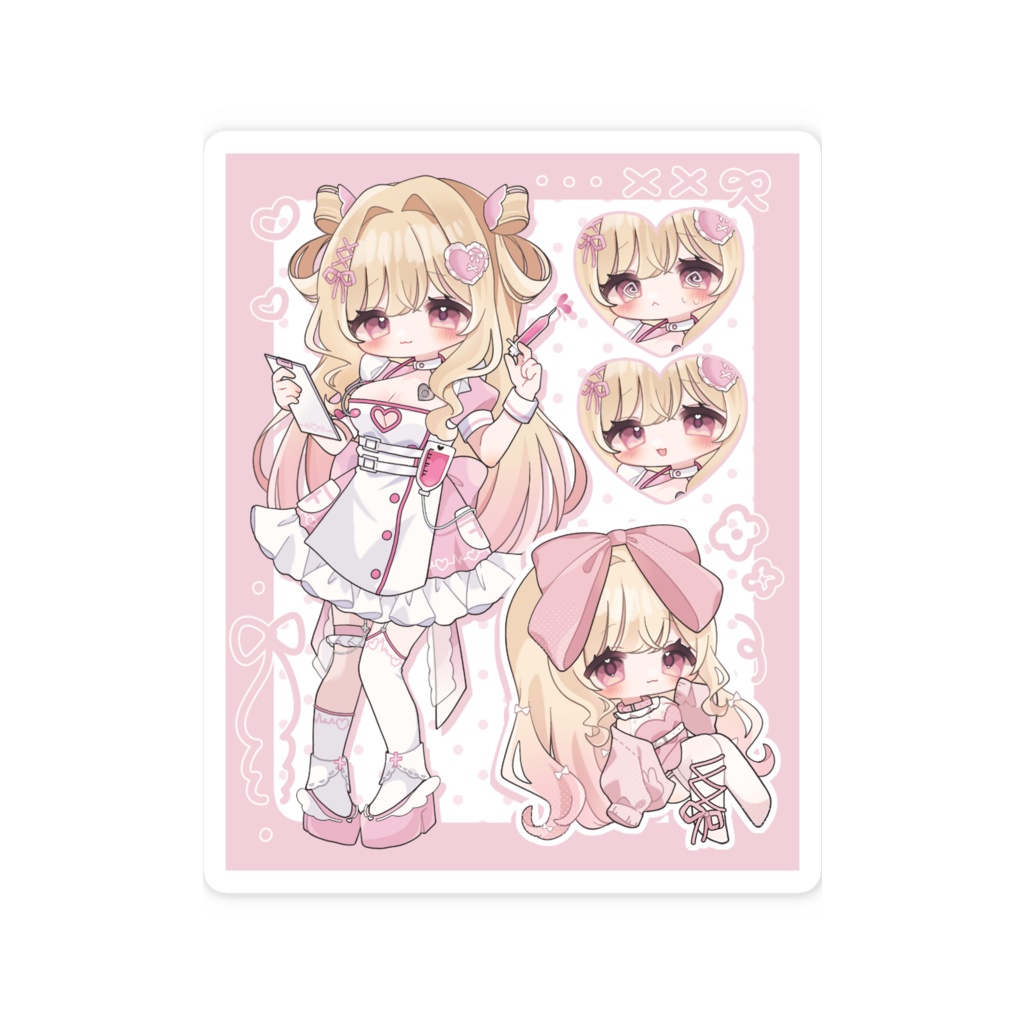 ♥うるきゅん詰めこみステッカー♥