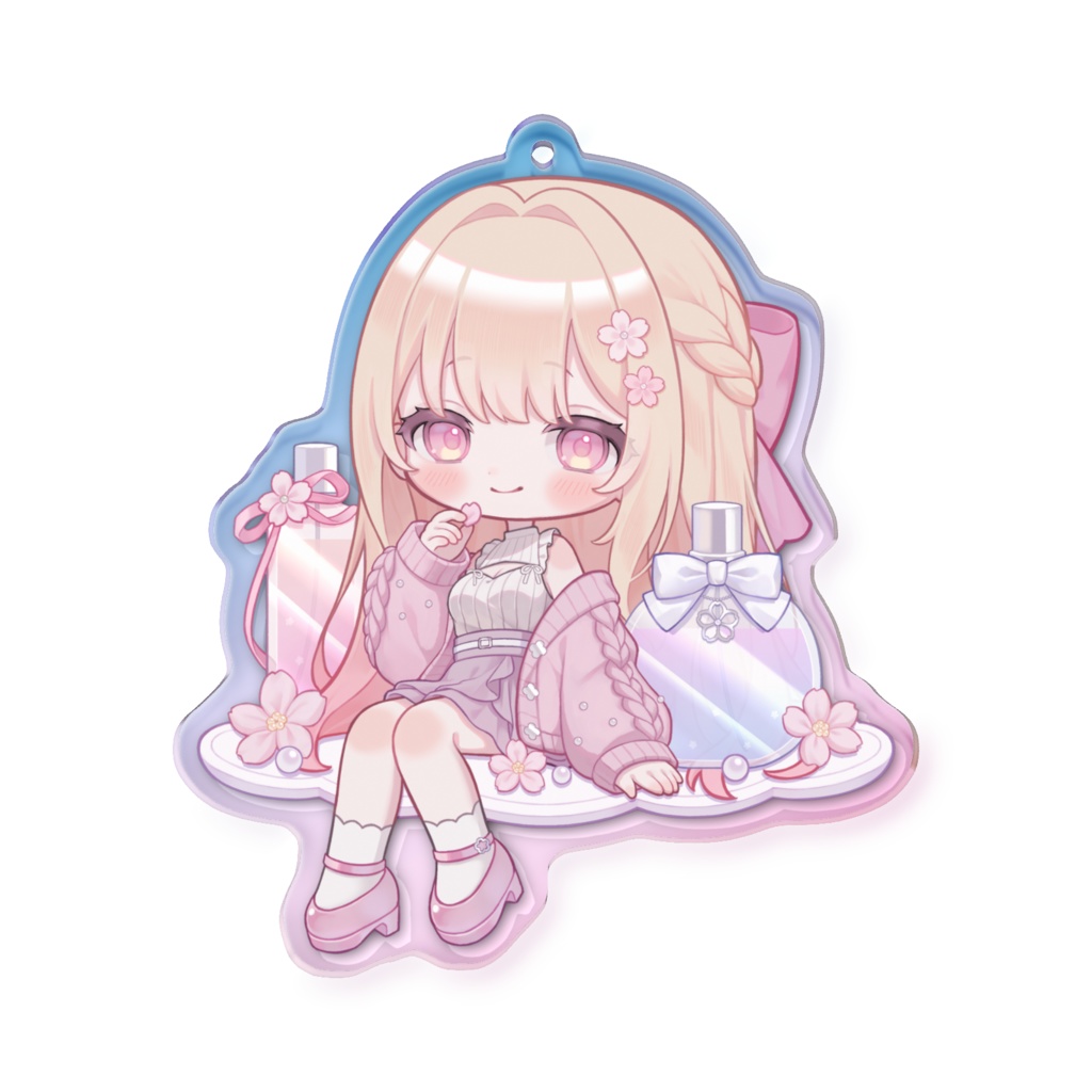 ♡きみと春デートアクキー♡(オーロラver.)