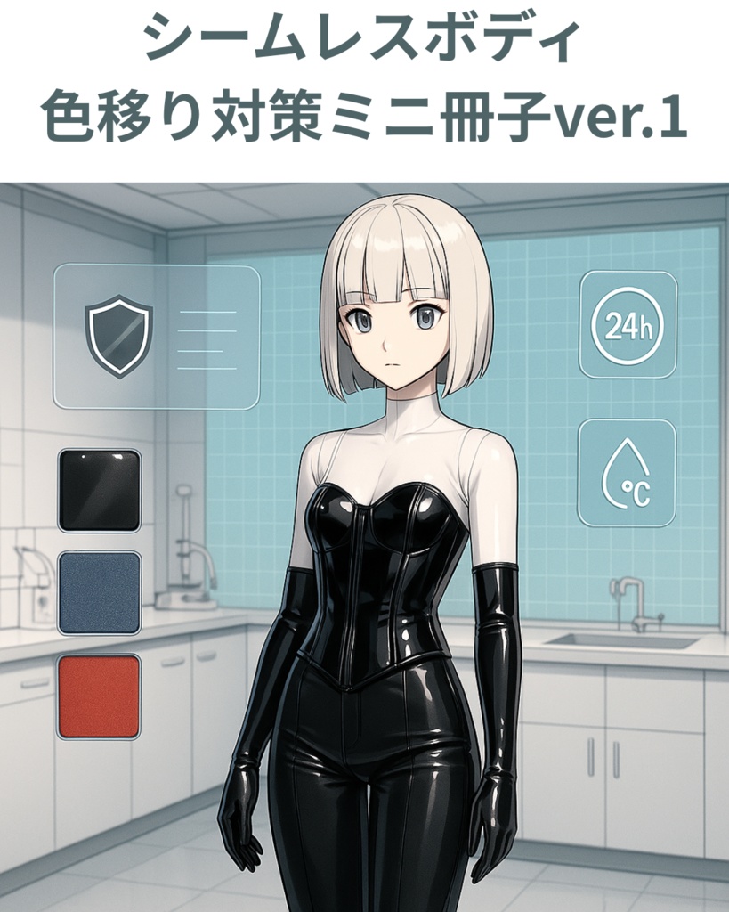 【無料】シームレスボディドール色移り対策ミニ冊子｜TBLeague/Phicen 1/6 対応ガイド（PDF）