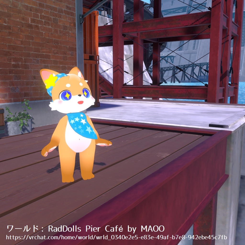 オリジナル3Dモデル『マルカート』《VRChat想定》
